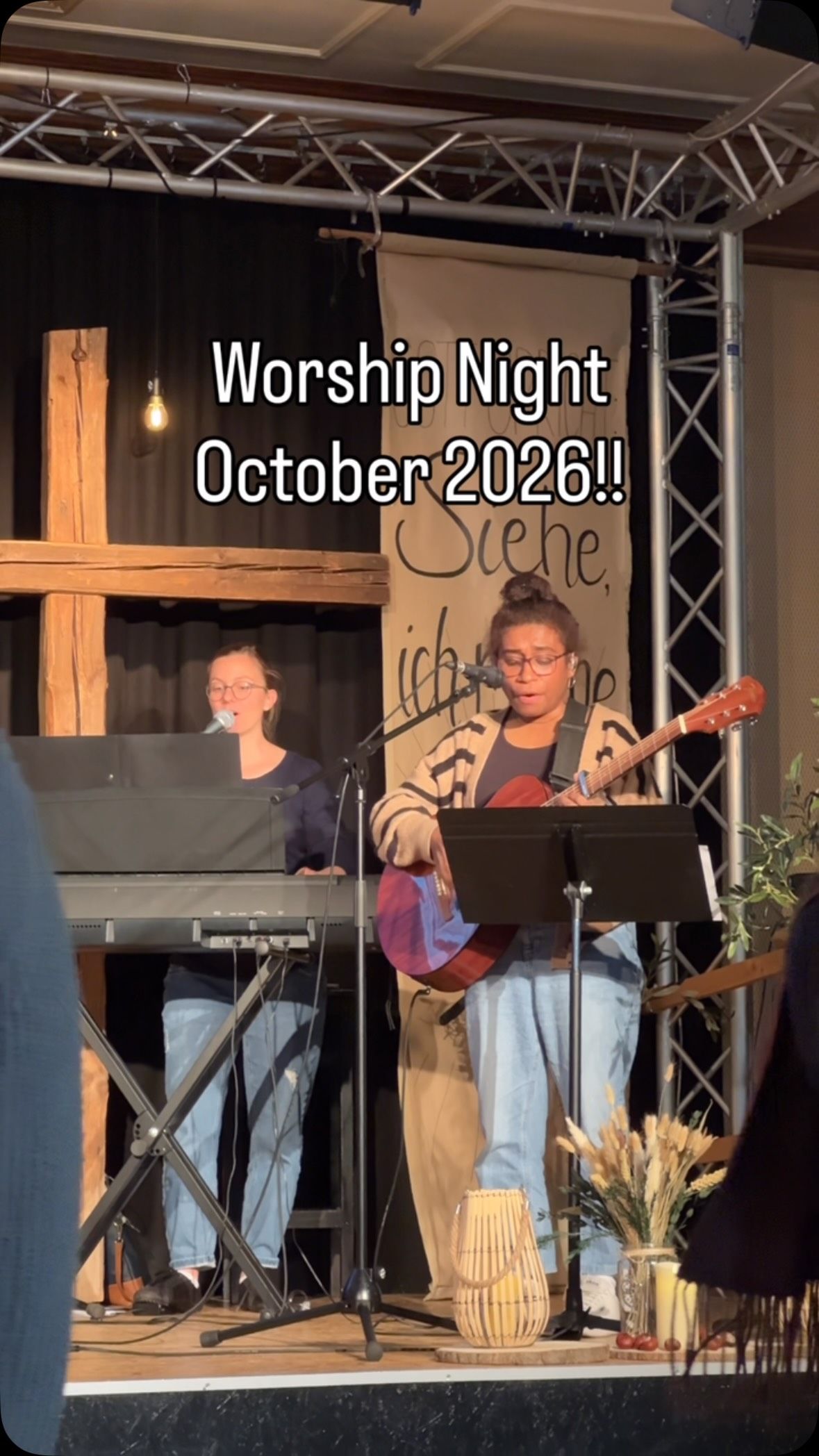 We had such an awesome time at Worship!!
